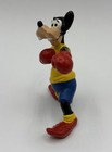 Vtg Disney Bullyland Boxing Goofy Pvc Figure Germany 3    Cake Topper Red   Yellow