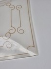 Vintage Square Frosted Glass 12  Ceiling Light Fixture Cover Pattern Mcm