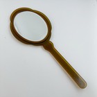 Vintage Art Deco Dupont Pyralin Green Pearlized Celluloid Vanity Hand Mirror
