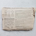 1940s Vintage Simplicity 4517 Illusion Bodice Gathered Yoke Dress Sewing Pattern