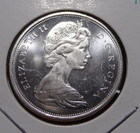 1966 Canada Silver 50 Cents - World Canadian 80  Silver Coin 