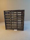 Vtg Akro-mils 21 Drawer Parts Storage Bin Plastic - Usa Made - Nice    pls Read 