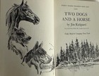 Two Dogs And A Horse Jim Kjelgaard Sam Savitt Illustrator Hc Vintage Book