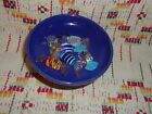 Vintage Cobalt  Fiesta Sweets Comport With Glass Candies - Fiestaware   -9s