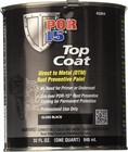 Por-15 45804  gloss Black Topcoat Dtm Rust Preventive Paint Quart 