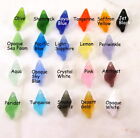 Small Conch Shell Pendant Beads  You Pick Color  Frosted Matte Finish  2 Pieces