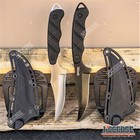 9  Fixed Blade Full Tang Skinning Knife W  Kydex Sheath