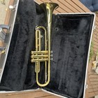 Vintage Selmer Bundy Bb Trumpet Designed By Vincent Bach Hard Case 7c Mouthpiece