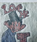 Original Vintage 1970   s Iron On Transfer    love Me Squeeze Me Take Me Home   