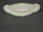 Vintage Opaque Glass Souvenir Canoe