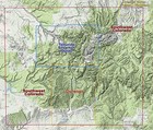 Southwest Colorado Trails Recreation Topo Map  map  Latitude 40   Maps