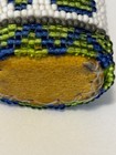 Handcrafted Native American Beaded Lighter Case  Seahawk 12  Leather Bottom