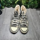 Vtg Converse Chuck Taylor All Star High Camouflage - 1980s Made In Usa M 4 5 W 6
