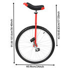 24 Inch Wheel Unicycle Balance Mountain Tire Cycling Sports Exercise Outdoor