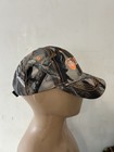 Iroquois Construction Services Camouflage  orange Trim Cap Hat  Adjustable Strap