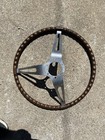 1964-1966 Original Corvette 3 Spoke Simulated  Wood Steering Wheel Nicer