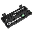 3 8  Drive Click Torque Wrench Snap Socket Ratcheting 3 69-44 28 Ft-lb   5-60 Nm