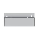 15 In  Single Tier Stainless Steel Speed Rail Rack