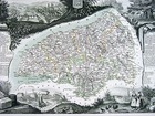1852 Levasseur Map - Department De La Seine Inferieure - Maritime Rouen Le Havre