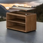 Thuma   Nest Shelf  base Cubby   Top Tray    Walnut Finish   New In Box 