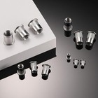 60pcs Rivet Nut M6 Stainless Steel 304 Flat Head Rivnut Threaded Insert Nutsert