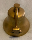 5  Lg Nautical Solid Brass Ship s Boat Bell Marine Maritime Wall Decor Vintage