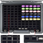 Flash Drive Case Usb Memory Stick Sd Card Storage Organizer- Holds 104pcs Thumb