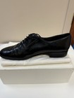 Vintage 80s Mario Bruni Sirio Medallion Toe Dress Shoes Mens 12 N Narrow Italy