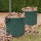 2-pack 400l 106gallon Yard Leaf Waste Bags-storage Bag Lawn Garden Bags Reusable