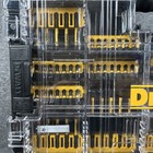 New Dewalt Flextorq 100 Piece Impact Ready Drill Driver Bit Tool Set Tough Case 