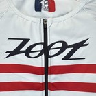 Light Use  Zoot Ultra Tri P1x Racesuit Blue White Red Men s Triathlon Skinsuit