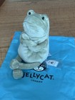 Jellycat Medium Fergus Frog Plush Heritage Collection Nwt   Dust Bag