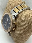 Michael Kors Parker Mk6141 Women s Two-tone Stainless Steel Analog Watch Jna639