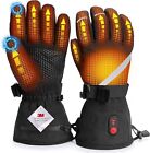 Electric Heated Gloves Hand Warm Windproof Thermal Winter Rechargeable Battery