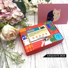 20 Greeting Cards  Blank Thank You Cards With Envelopes   Stickers-cute Cat B   