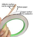 2pcs Copper Tape With Double-sided Conductive Copper Foil Tape Self Adhesive 1 4
