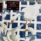 Nos  6 Lot Vintage Gordon Frasier Gift Wrap Country Goose Wrapping Paper England