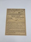 1915 Wwi German Travel Document Elsab - Lothringen Train Pass Catchet Paper