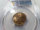 X2 Nicaragua 1938 Centavo Pcgs Ms-65 Full Red