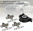 Driveshaft Carrier Bearing And U Joint Kit For Ford F250 F350 Superduty 4wd