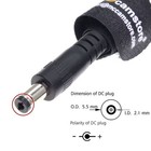 Dc To Dc Power Cord Dc5521 Coiled Power Cable For Atomos Blackmagic Monitor