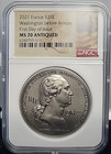 2021 France Washington Before Boston Ngc Ms70 Antique   First Day Issue Fdoi fdi