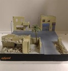 1 72 Middle East Desert Diorama Base With Led Light Military Model Display
