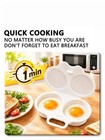 Microwave Egg Poacher poached Egg Cooker egg Maker Poached Egg Steamer Kitchek