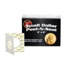 100 Assorted Size 2x2 Self Adhesive Coin Holder Flip Peel-n-seel Storage Flips