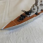 Vintage Matchbox Sea Kings K-303 Military Battleship Model Ship Made In England