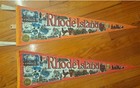Vintage Rhode Island Souvenir Pennant Flag