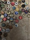 Lot Of Beer  And Soda Bottle Caps 2 Pound Mixed Used Man Cave Craft Resin