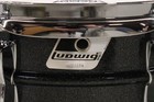 Ludwig Lm404 Acrolite 5x14  Snare Drum Black Galaxy Vintage 1980 s