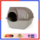 Omega Paw Large Self Cleaning Litter Box Taupe Brown Ralg4